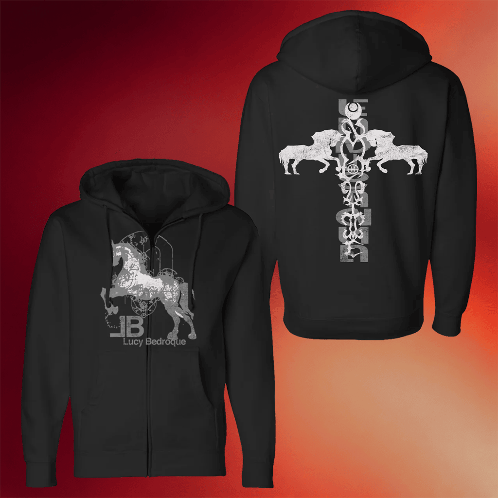 Lucy Bedroque Merch 2026 Unmusique Black Zip Hoodie Best Gifts For Music Lovers
