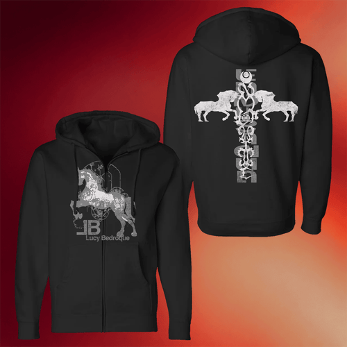 Lucy Bedroque Merch 2026 Unmusique Black Zip Hoodie Best Gifts For Music Lovers