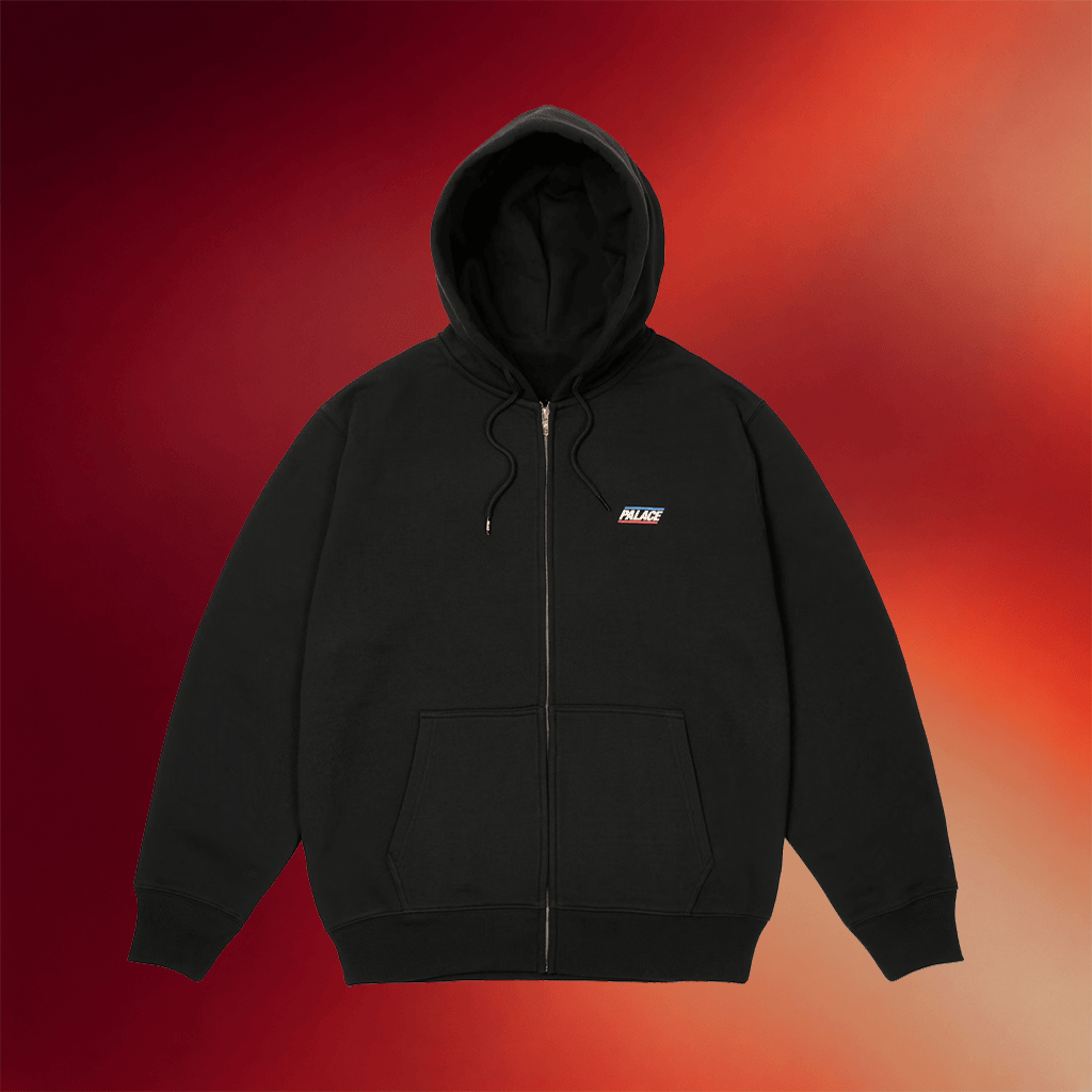 Palace Skateboards Merch 2026 Basically A Zip Hoodie Birthday Ideas For Friends