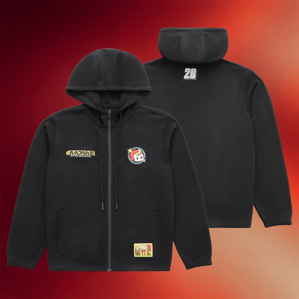 CDawgVA Merch 2026 Monke Cycle Club Zip Hoodie Birthday Present For Friends