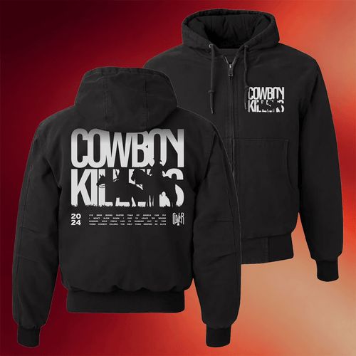 Clever Merch Cowboy Killers Zip Hoodie Music Lover Gift Ideas For Him