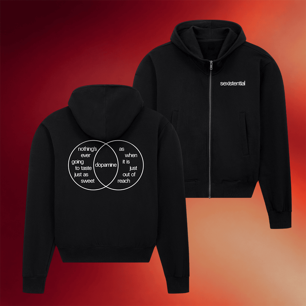 Robyn Merch Sexistential Black Zip Hoodie Presents For Music Lovers