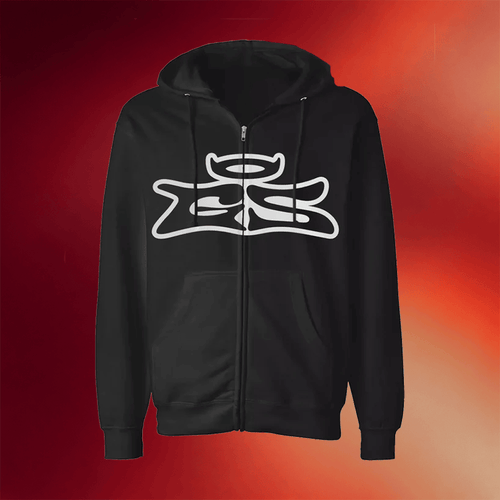 Alvaro Diaz Merch 2026 Gatitas Sandungueras Vol 1 Black Zip Hoodie Presents For Rap Fans