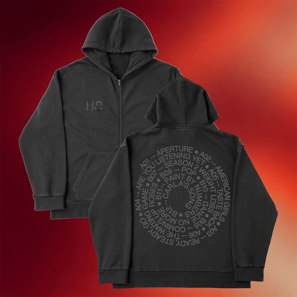 Harry Styles Merch 2026 Special Tracklist Zip Hoodie Cool Gifts For Music Lovers