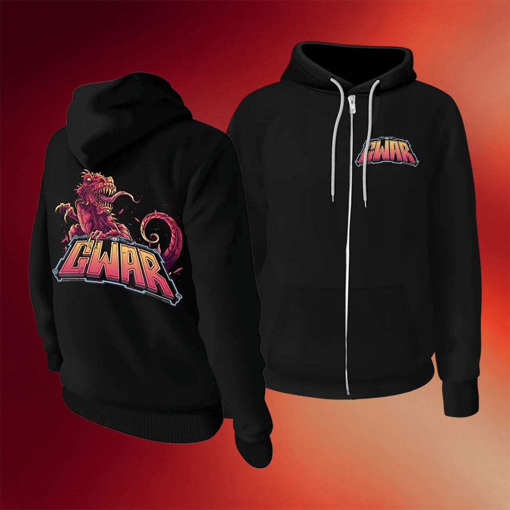 GWAR Merch 2026 Gor Gor Zip Hoodie GWAR Band Merchandise Gifts For Music Lover