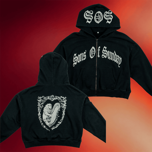 Elevation Church Merch Sons Of Sunday Cropped Zip Hoodie Unique Gifts For Wife