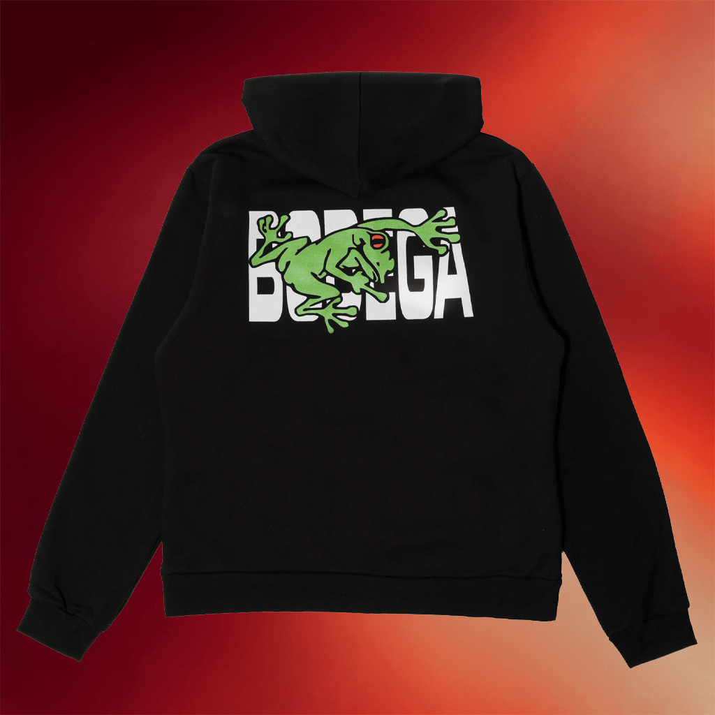 Bodega Merch Back Off Zip-Up Hoodie Bodega Apparel Birthday Gift For BFF
