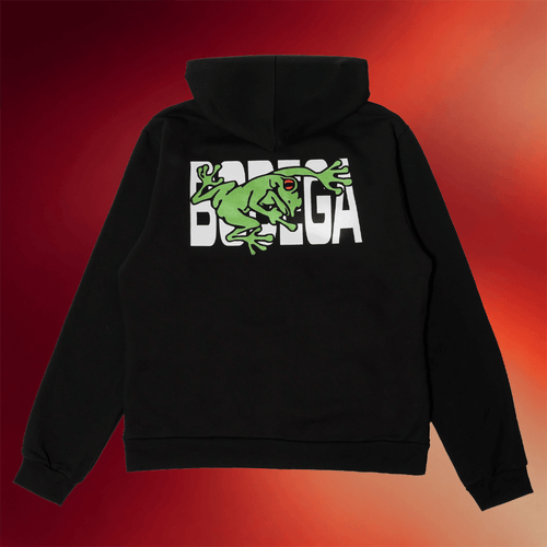 Bodega Merch Back Off Zip-Up Hoodie Bodega Apparel Birthday Gift For BFF