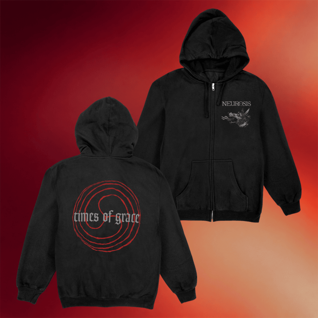 Neurosis Merch 2026 Times of Grace Spiral Zip Hoodie Presents For Music Lovers