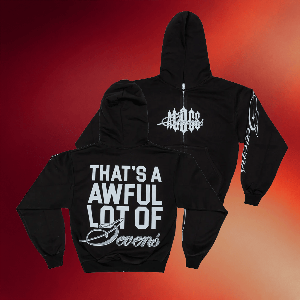 Cough Syrup Merch Awful Lot Of Sevens Zip Up Hoodie Best Gifts For Wife