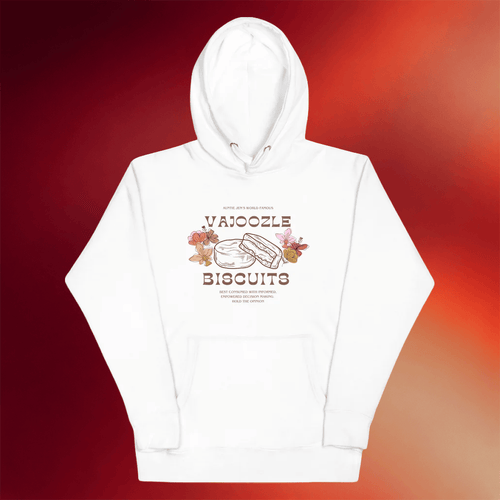 Jen Hamilton Merch Vajoozle Biscuit Hoodie Birthday Gift For Sister