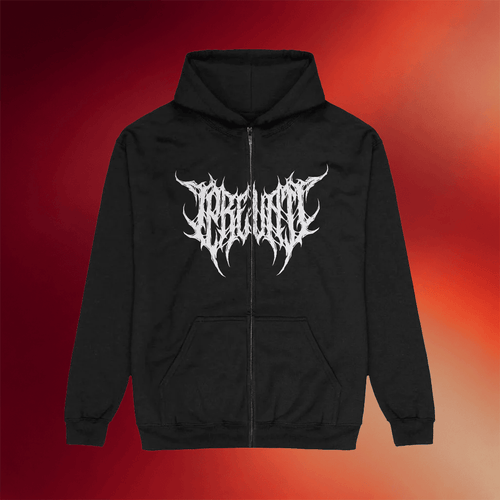 I Prevail Merch 2026 Grindcore Zip Hoodie Black Best Gifts For Rock Music Lovers