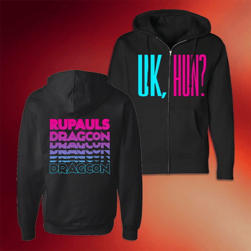 World Of Wonder Merch 2026 UK Hun Zip Hoodie Rupauls Dragcon Merch Gifts For Him Her