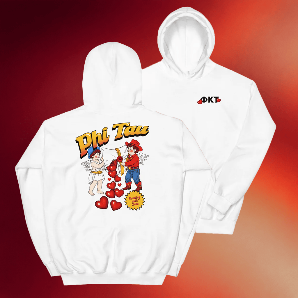 The Phi Tau Merch Phi Tau Valentine’s Hoodie Gifts For Girlfriend