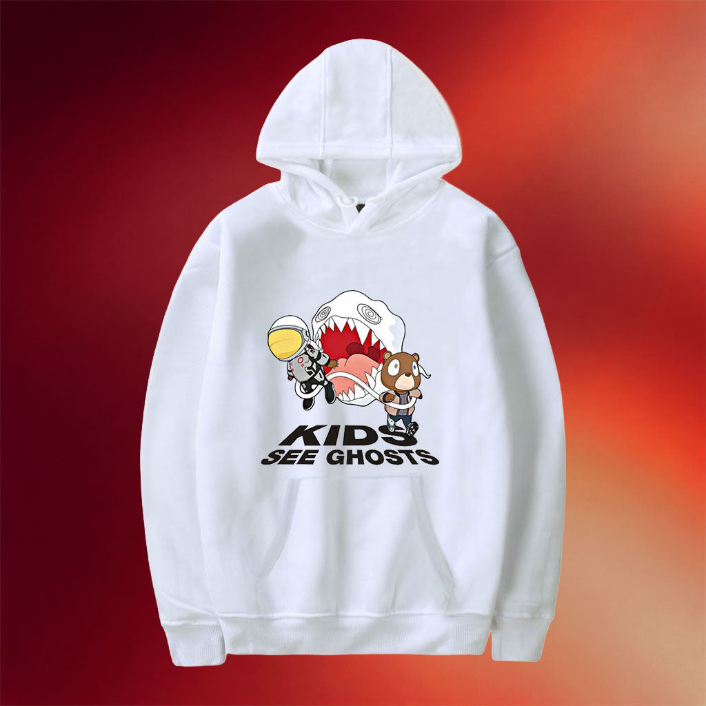 Kanye West Merch Kids See Ghosts Hoodie Birthday Gifts For Rapper Fans