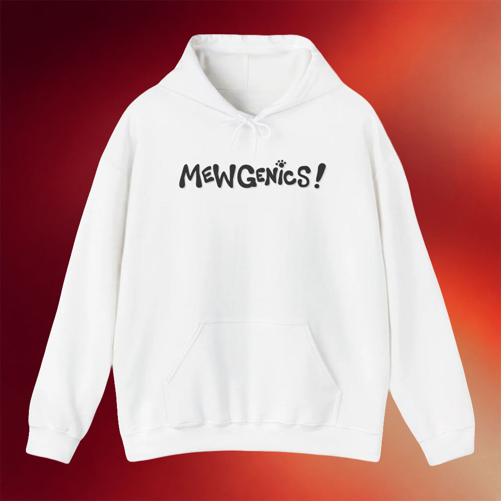 Mewgenics Merch 2026 Mewgenics White Logo Hoodie Gift Idea For Video Game Lover