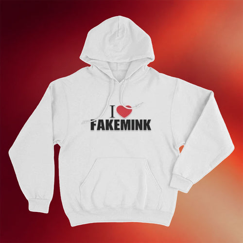 Fakemink Merch 2026 I Love Fakemink Graphic Hoodie Rapper Fan Hoodie Gift For Dudes