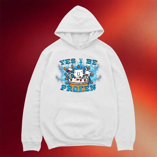 Diemarchive Merch Yes I Be Profen Hoodie White Present For Boyfriend