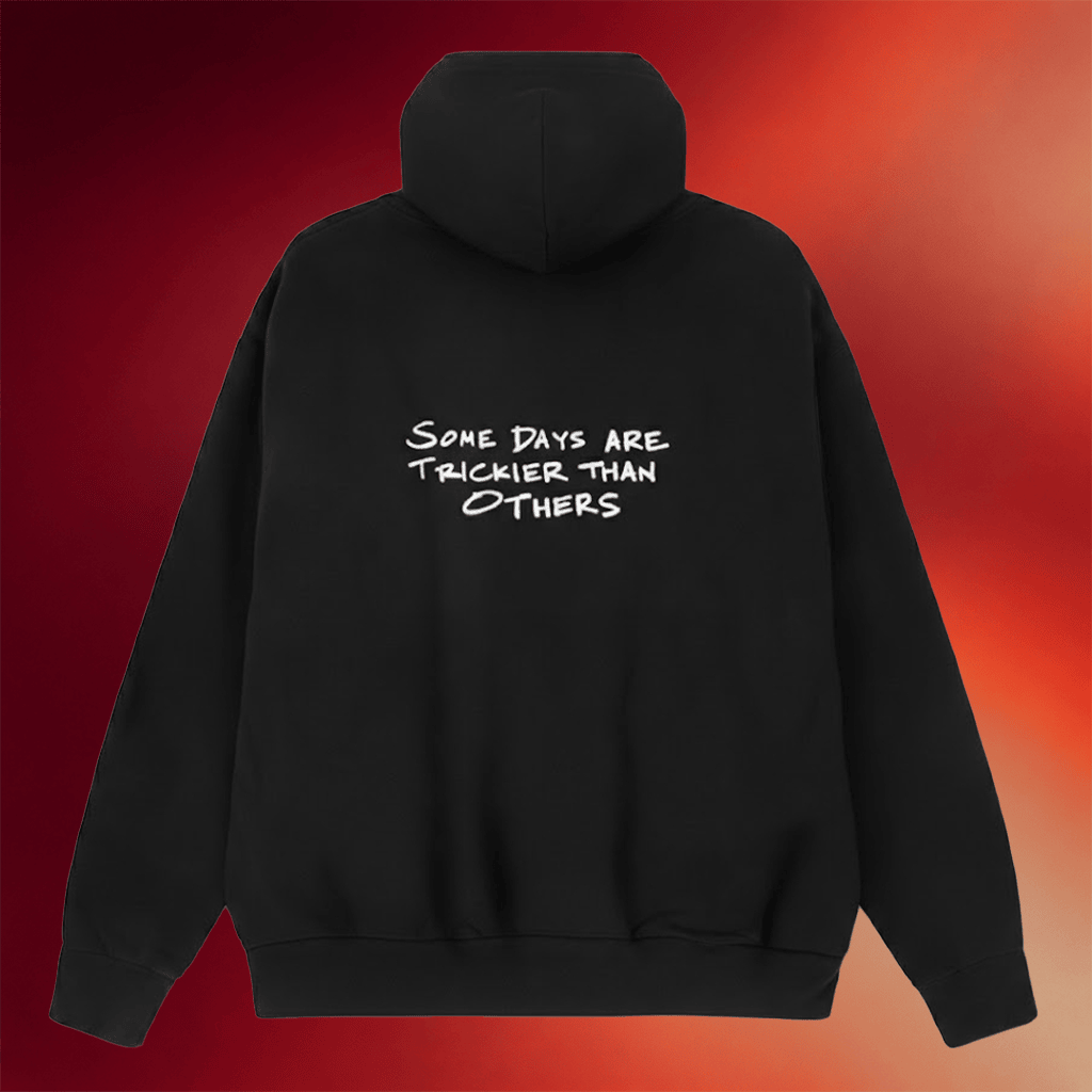 The View 2026 Whoopi Goldberg IWBC Black Zip Hoodie Some Days Are Tricker Than Others Hoodie