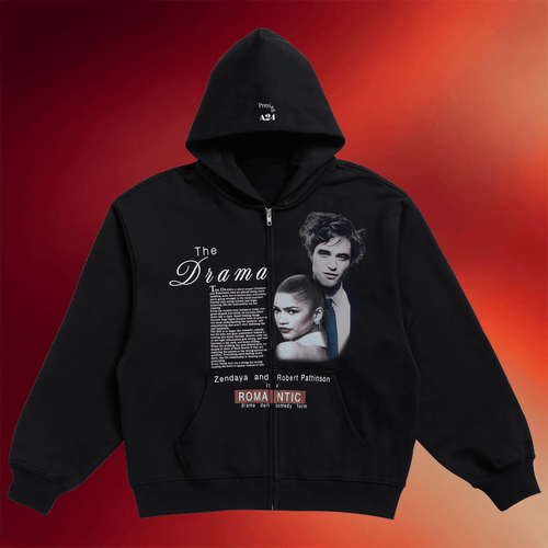 The Drama Merch A24 The Drama X Praying Zip Hoodie 2026 A24 Merch Gifts For Movie Lovers