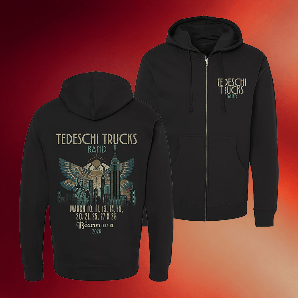 Tedeschi Trucks Merch 2026 Future Soul Beacon Zip Hoodie Gift Ideas For Music Lovers