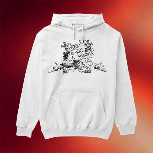 Slayyyter Merch 2026 Worst Girl In America Hoodie Gifts For Music Lovers