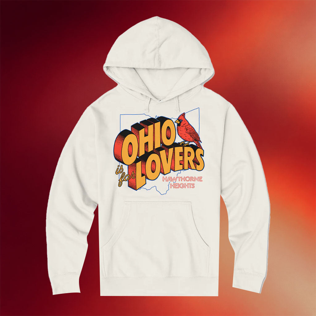 Hawthorne Heights Merch Hawthorne Heights Ohio Is For Lovers Hoodie Valentine’s Day Gifts