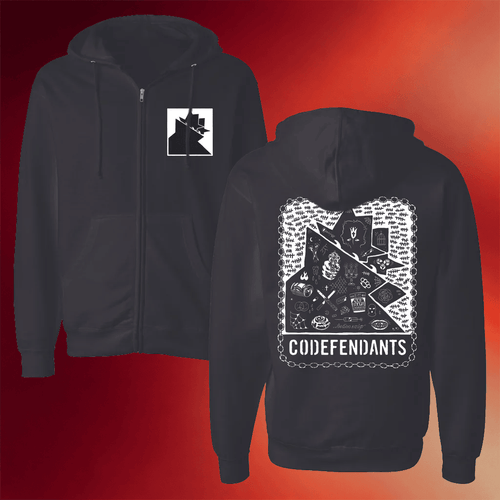 Stupid Rad Merch 2026 CODEFENDANTS Pipe Zip Hoodie Best Father_s Day Gifts