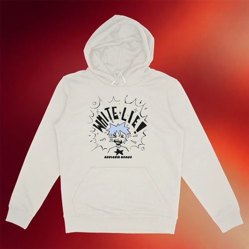 Addison Grace Merch 2026 Addison Grace White Lie Hoodie Gifts For Music Enthusiasts