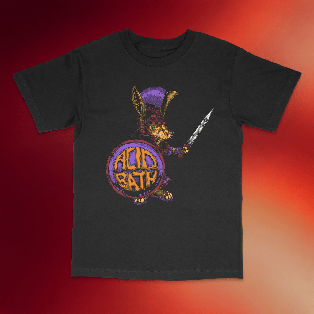 Acid Bath Official Merch 2026 Roman Rabbit T-Shirt Gifts For Music Fans