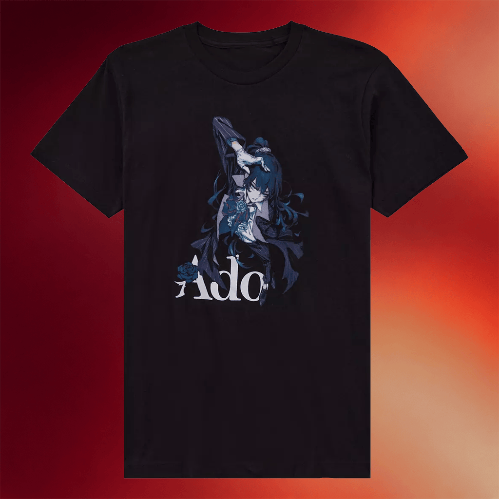Ado Merch 2026 Pose Suit T-Shirt Ado Shirt Music Lover Gift Ideas For Him