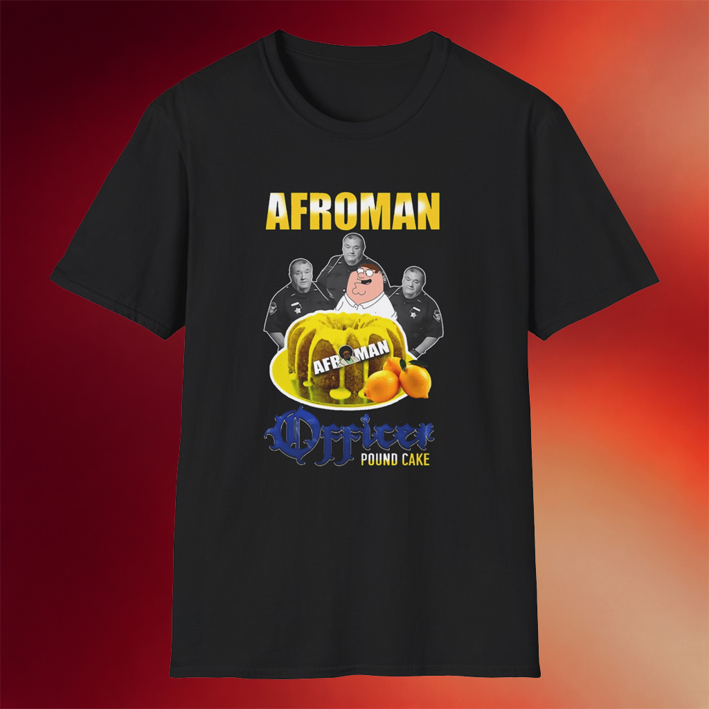Afroman Merch 2026 Lemon Pound Cake T-Shirt Black Birthday Ideas For Husband