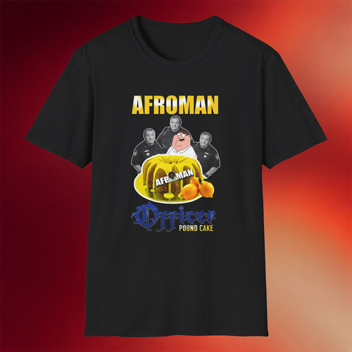 Afroman Merch 2026 Lemon Pound Cake T-Shirt Black Birthday Ideas For Husband