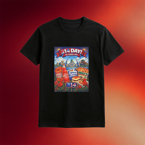 314 Day St Louis Skyline Shirt Black Unique Gifts For Men Women