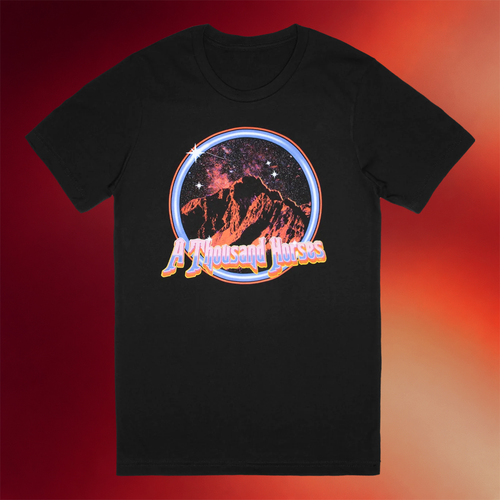 A Thousand Horses Merch 2026 ATH Circle T-Shirt A Thousand Horses Shirt Presents For Him