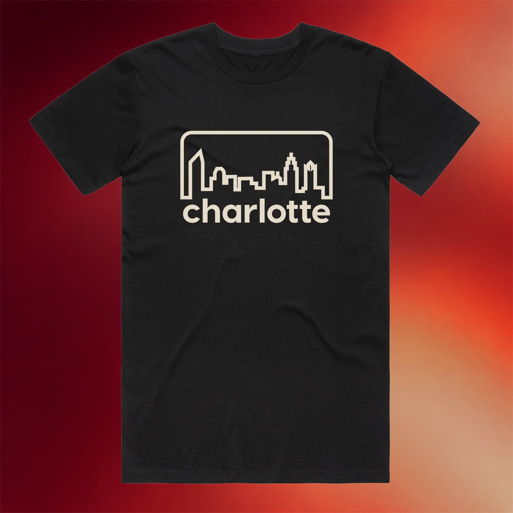 704 Merch Retro Skyline T-Shirt Charlotte Shirt Best Gifts For Brother