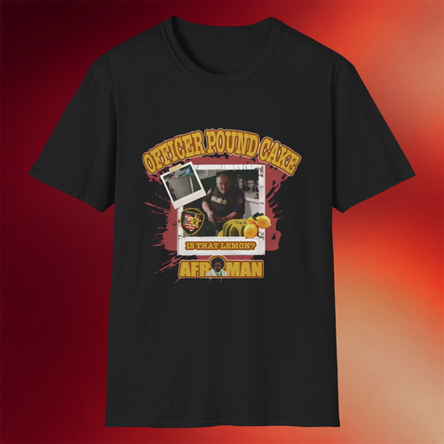 Afroman Merch 2026 Officer Pound Cake T-Shirt Is That Lemon Shirt Gifts For Dudes