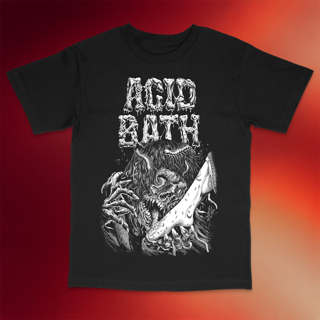 Acid Bath Merch 2026 Cinderella T-Shirt Acid Bath Band Shirts Gifts For Metal Fans
