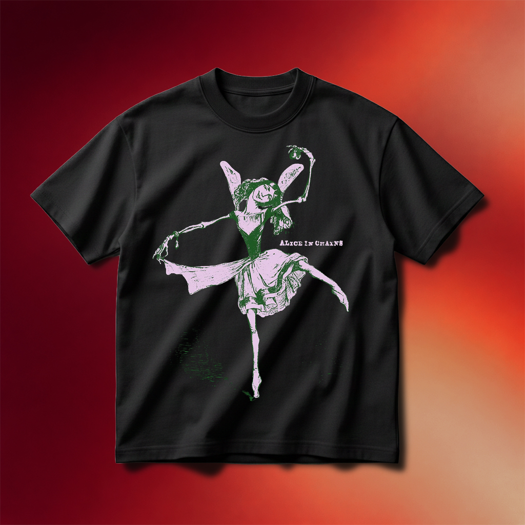 Alice In Chains Merch 2026 Ballerina T-Shirt Presents For Rock Music Lovers