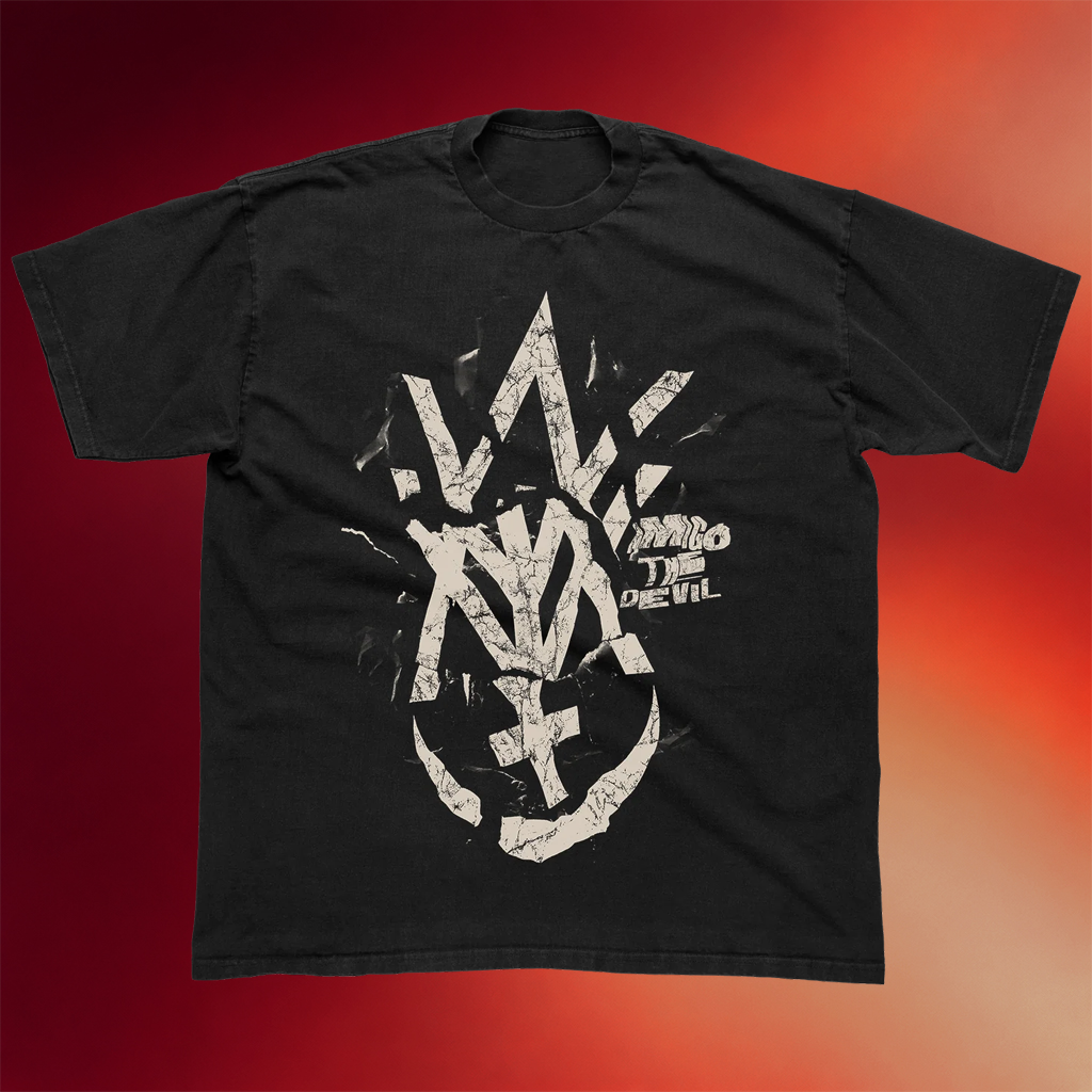Amigo The Devil Merch Devil Destroyed Black T-Shirt Amigo The Devil Fan Apparel Gifts For Dad