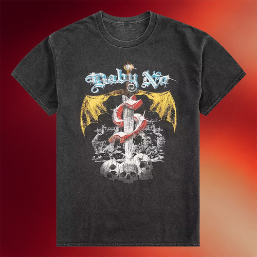 BBNOS Merch 2026 Winged Sword T-Shirt BBNOS Shirts Gifts For Rap Fans