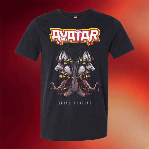 Avatar Metal Merch 2026 Two Face T-Shirt Going Hunting Avatar Band Shirt Gifts For Music Fans