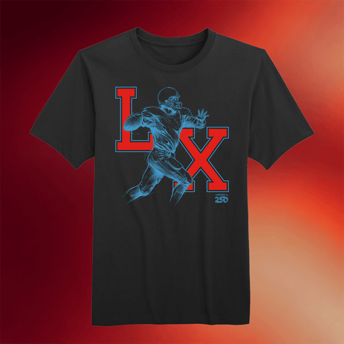America250 Merch LX Game Day Outline T-Shirt Best Gifts For Football Fans