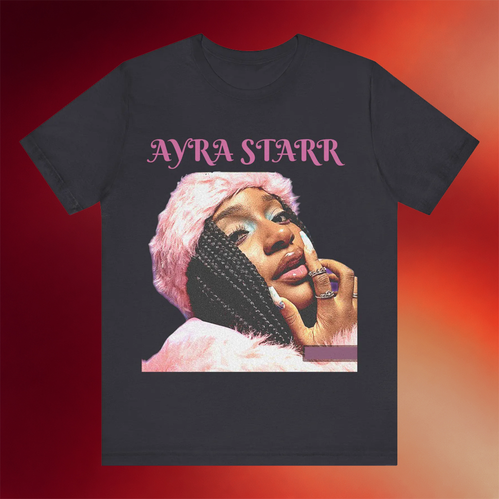 Ayra Starr Merch 2026 Ayra Starr Graphic T-Shirt Afrobeats Music Shirt Gifts For Fans