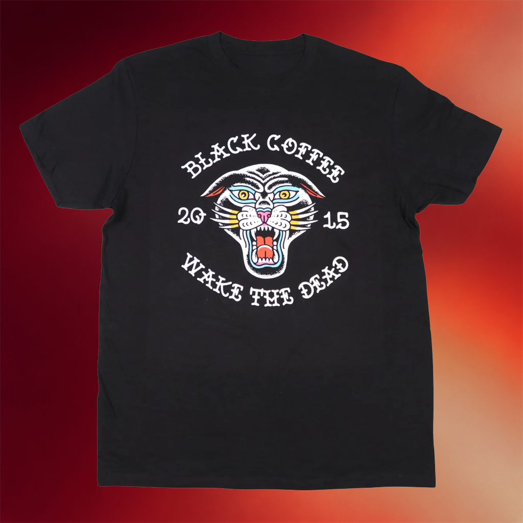 Black Coffee Apparel Merch Black Coffee Wake The Dead 2015 Shirt Gifts For Dudes