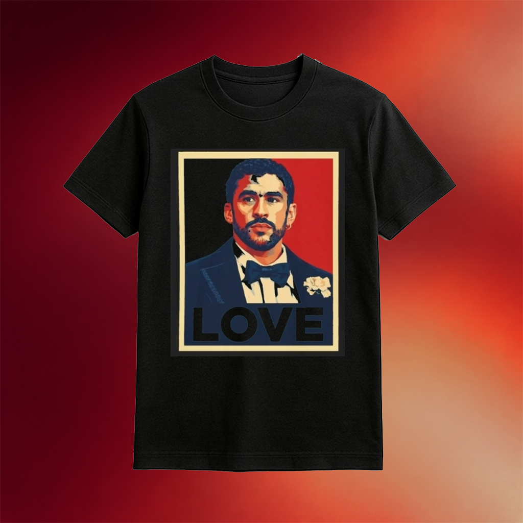 Bad Bunny Love Shirt Bad Bunny Merch Gifts For Rapper Fans