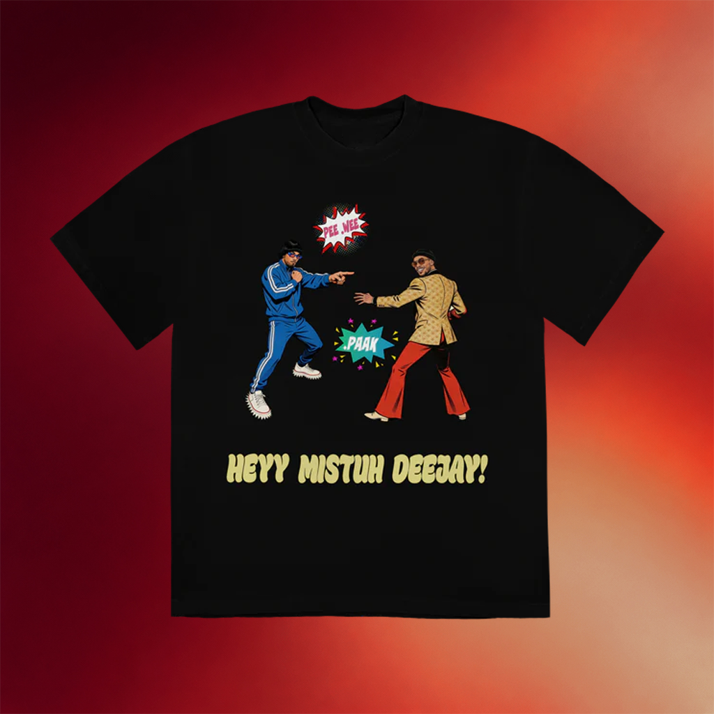 Anderson Paak Merch 2026 Paak Vs Wee T-Shirt Heyy Mistuh Deejay Shirt Gifts For Rap Fans