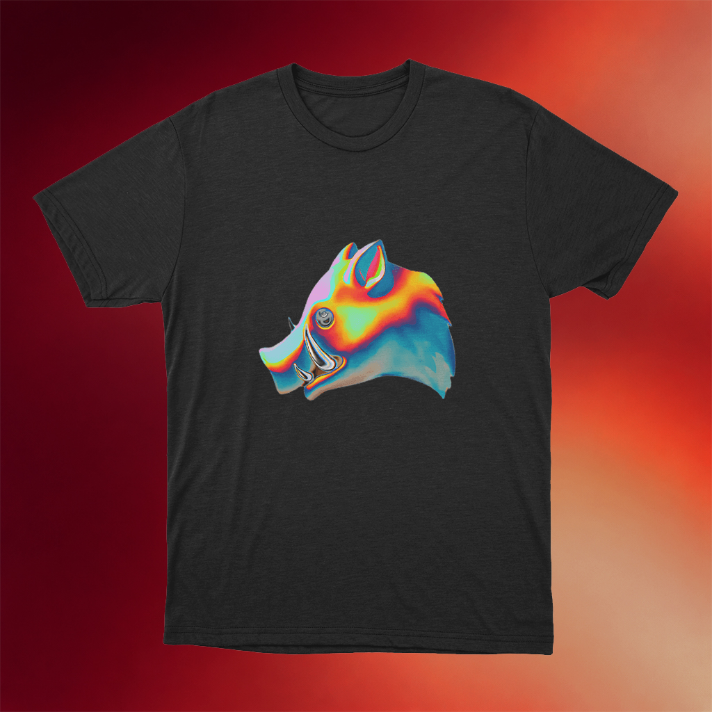 Bilmuri Merch 2026 Psychedelic Hog T-Shirt Bilmuri Shirts Unique Gifts For Him