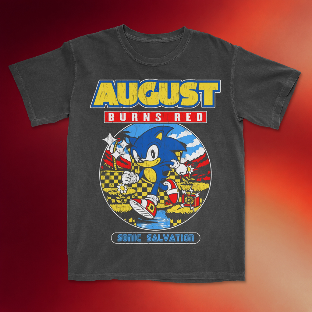 August Burns Red Merch 2026 Sonic Salvation T-Shirt Music Gift Ideas For Guys