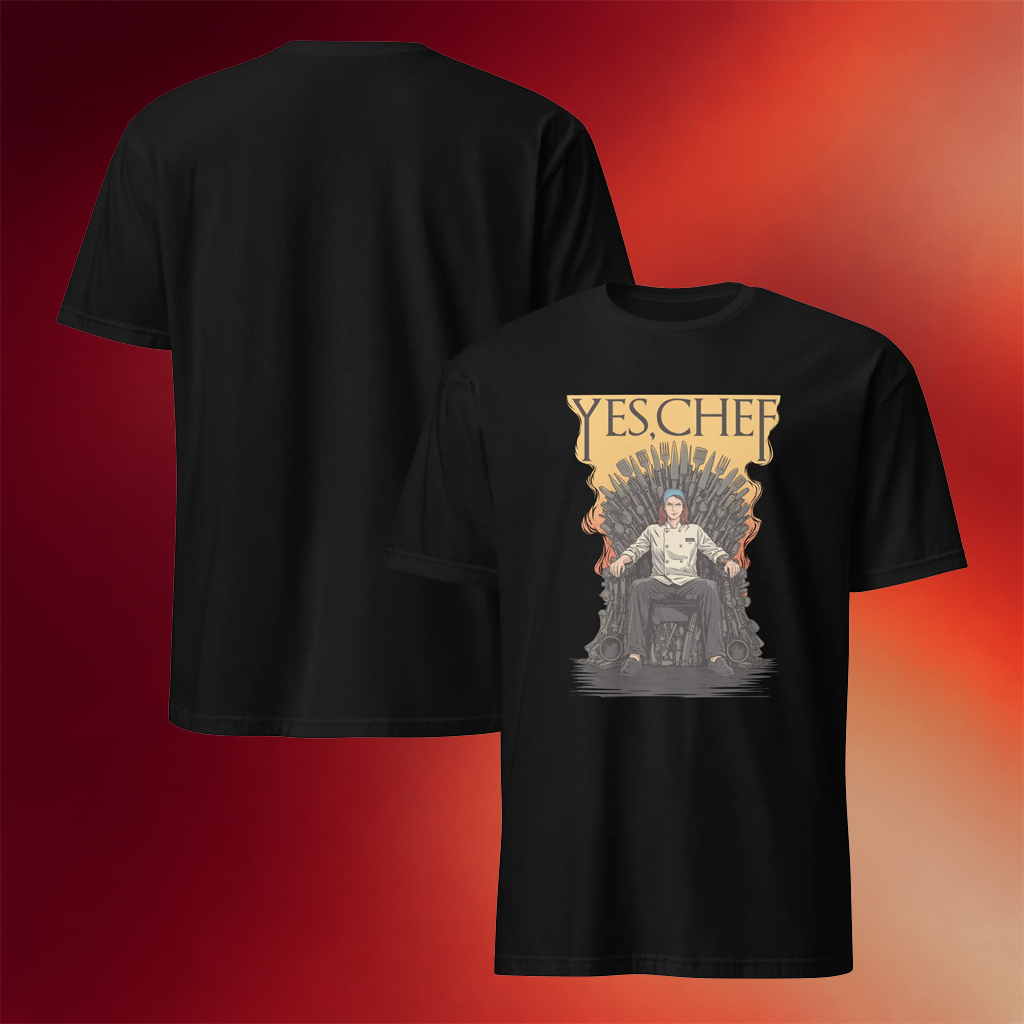 Bistro Huddy Merch 2026 Ruby Yes Chef Black T-Shirt Cool Gifts For Husband